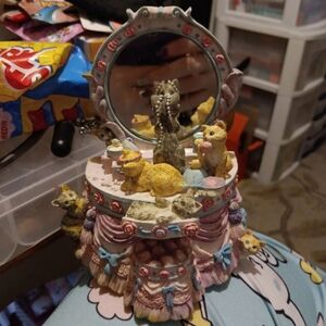 San francisco music box company cat music box (NOT WORKING)